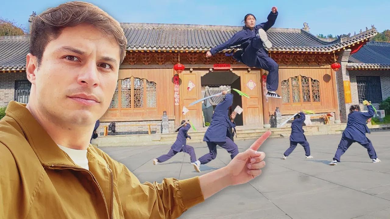 Como é treinar em uma escola de kung fu na China