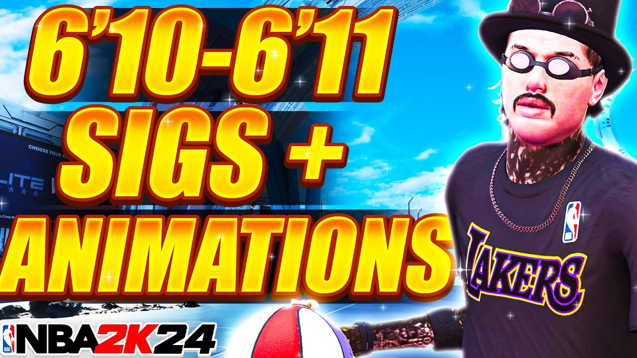 *NEW* BEST DRIBBLE MOVES + ANIMATIONS For TALL ISO BUILDS in NBA 2K24
