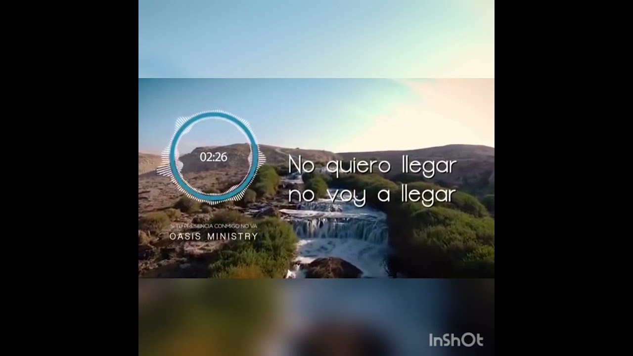 Si tu presencia conmigo no va (1 tono abajo)