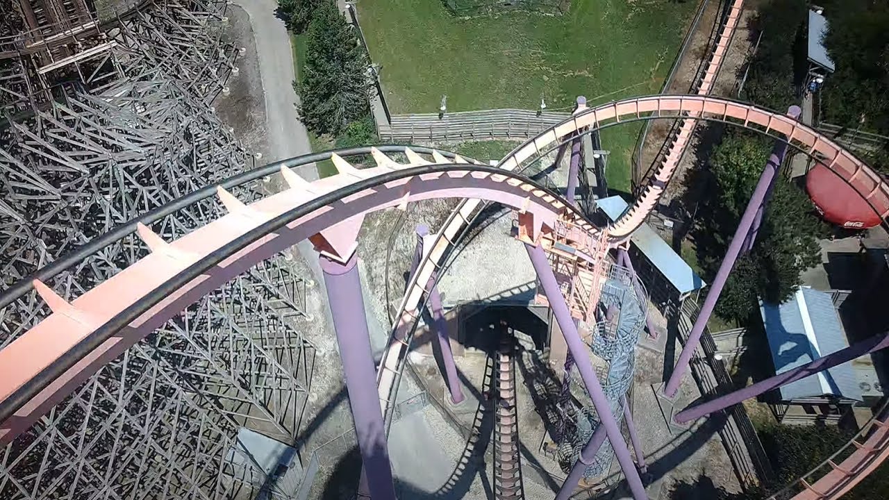 Raging Bull - Six Flags Great America - Front Row (4K HD POV) - August 2023