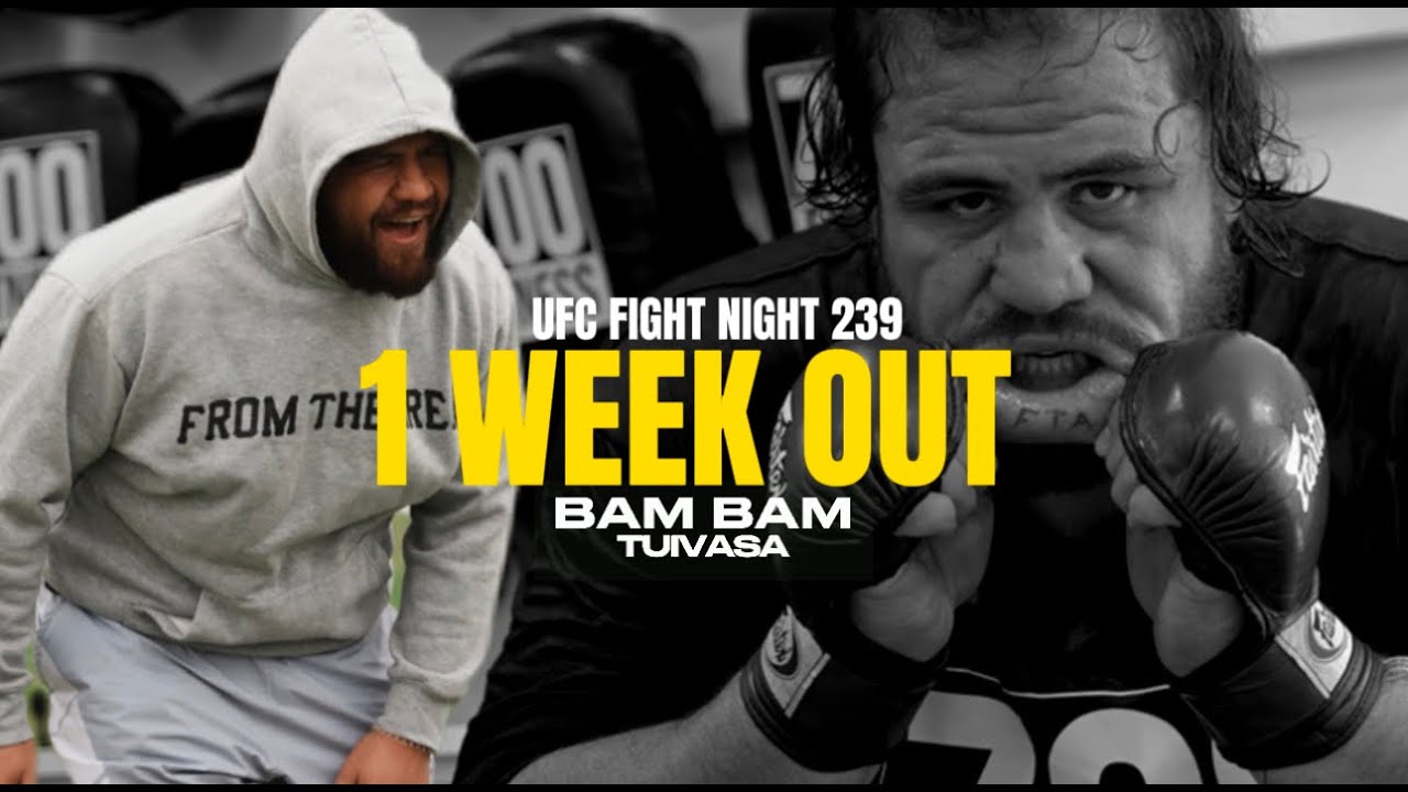 Tai Tuivasa Looking SHARP On The PADS | UFC Fight Night 239 | Tai BamBam Tuivasa