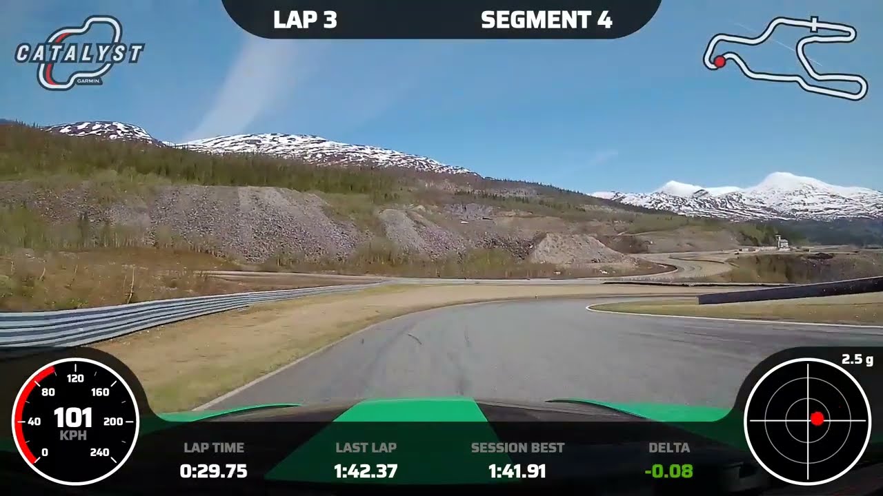 2024 BMW G80 M3CS on arctic circle raceway