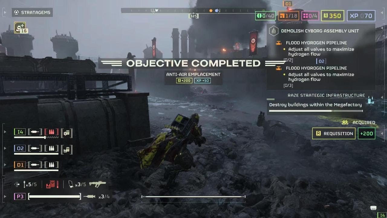 HELLDIVERS 2 The War on CyberStan