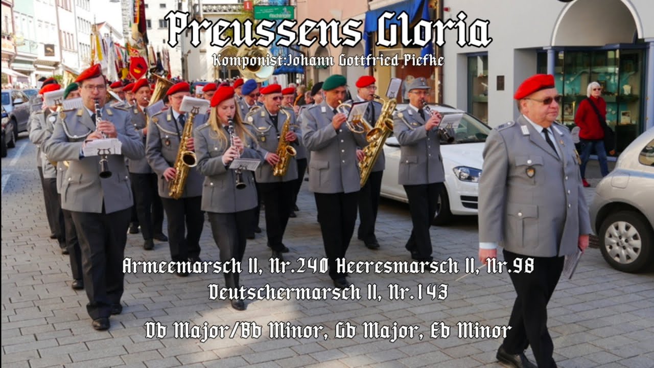 Preussens Gloria (AM II 240, HM II 98, DM II 143)