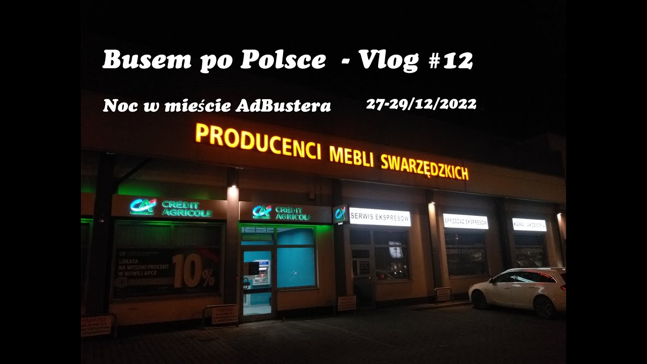 Zrobiłem Intro/Ostatnia trasa 2022/Poznań/Tr&oacute;jmiasto - BUSEM PO POLSCE - VLOG #12