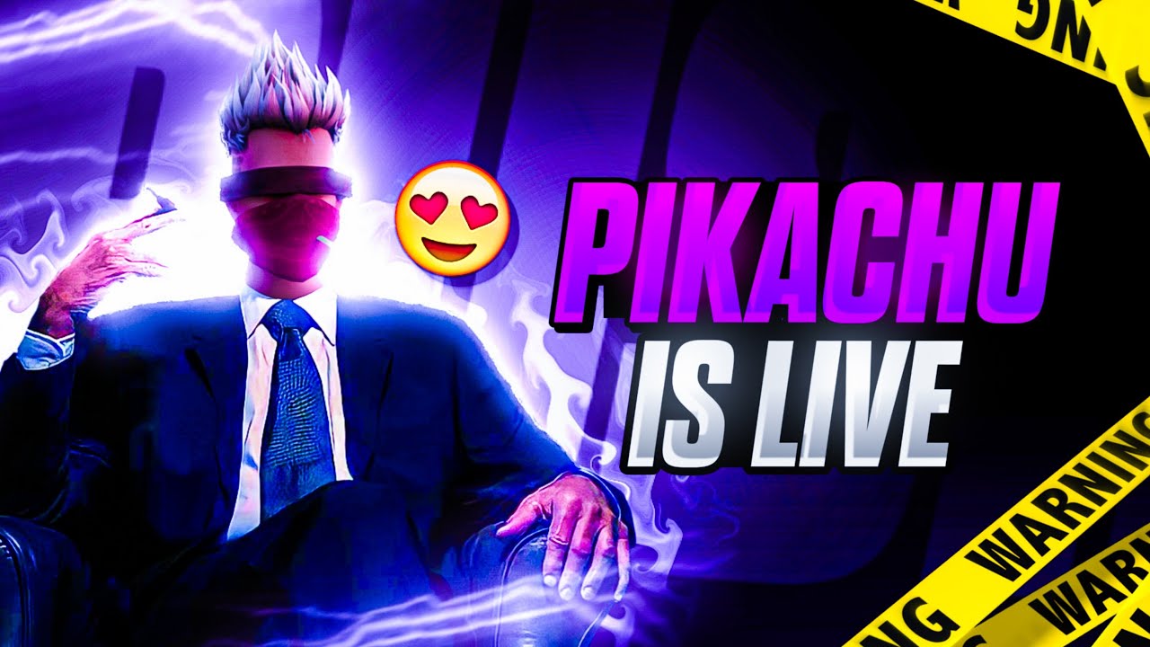 FREE FIRE LIVE CUSTOM ROOM AND TEAM CODE GIVEAWAY |FF LIVE #pikachulive #pikachu #freefir