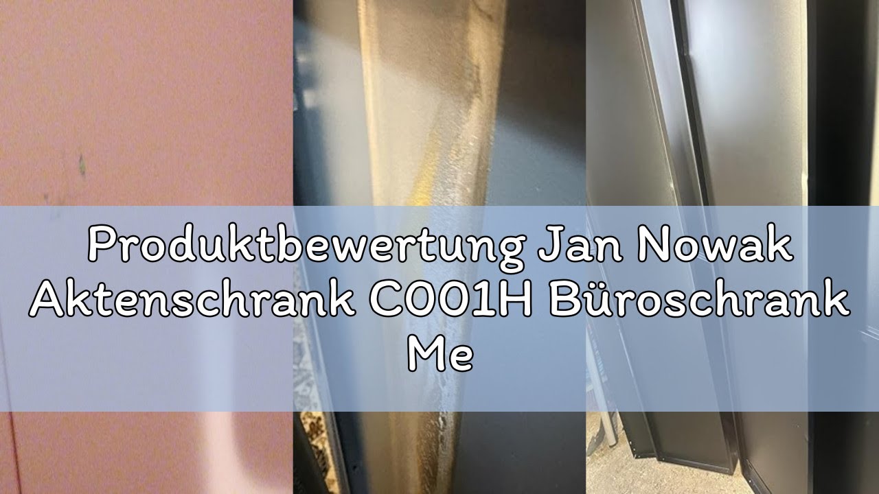 Produktbewertung Jan Nowak Aktenschrank C001H B&uuml;roschrank Metallschrank Stahlschrank Werkzeugschrank