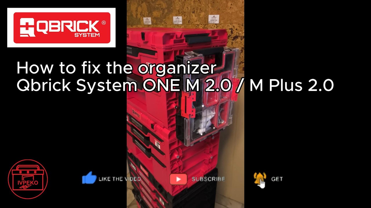 🔧 Jak snadno zavěsit organizer Qbrick System ONE M / M Plus na boxy Qbrick System? #qbrick #ivpeko