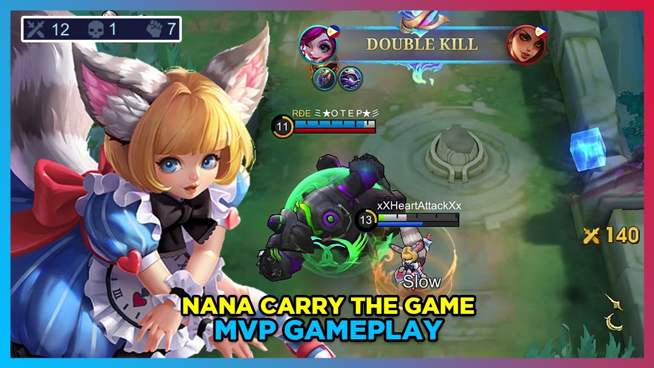 NANA MOBILE LEGENDS GAMEPLAY
