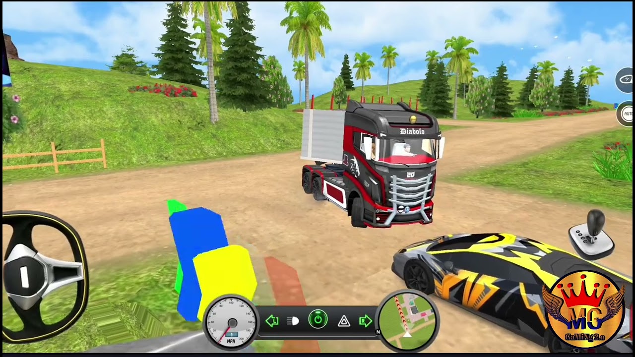 Truck Simulator Ultimate😱 Escort Delivery GamePlay👆🤝🤝👍