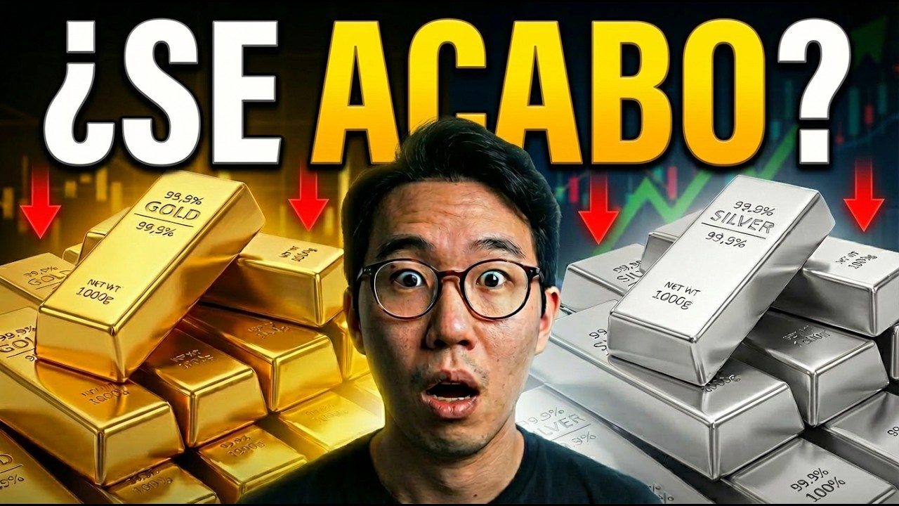 ¿SE ACABÓ TODO? El Mayor Colapso del Oro y la Plata YA Comenzó