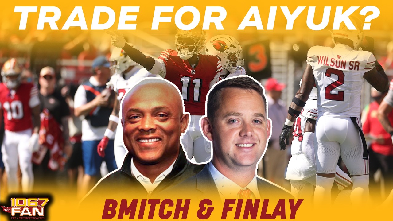 Adam Peters Seems Open To Brandon Aiyuk Trade I BMitch & Finlay