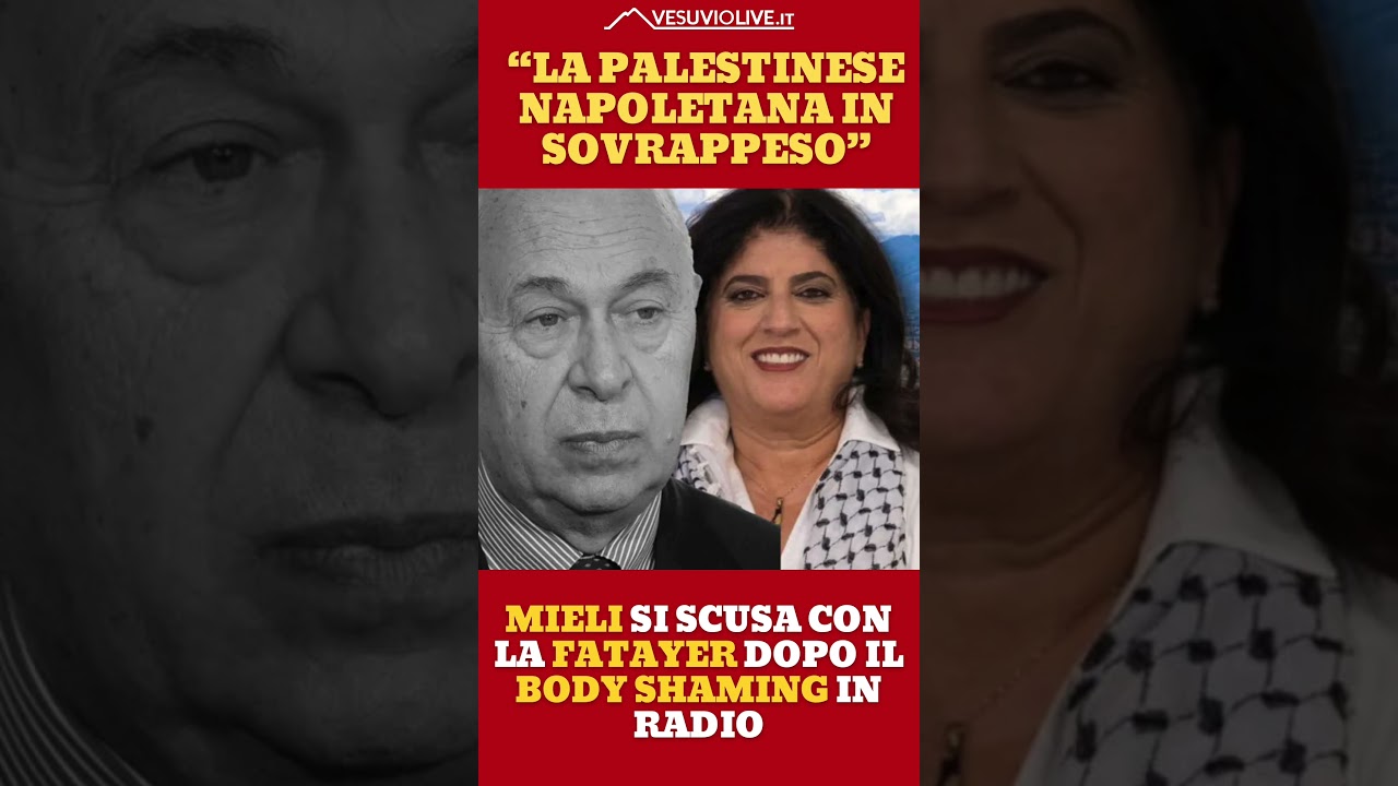 &ldquo;Palestinese napoletana in sovrappeso&rdquo;: Paolo Mieli si scusa con Souzan Fatayer