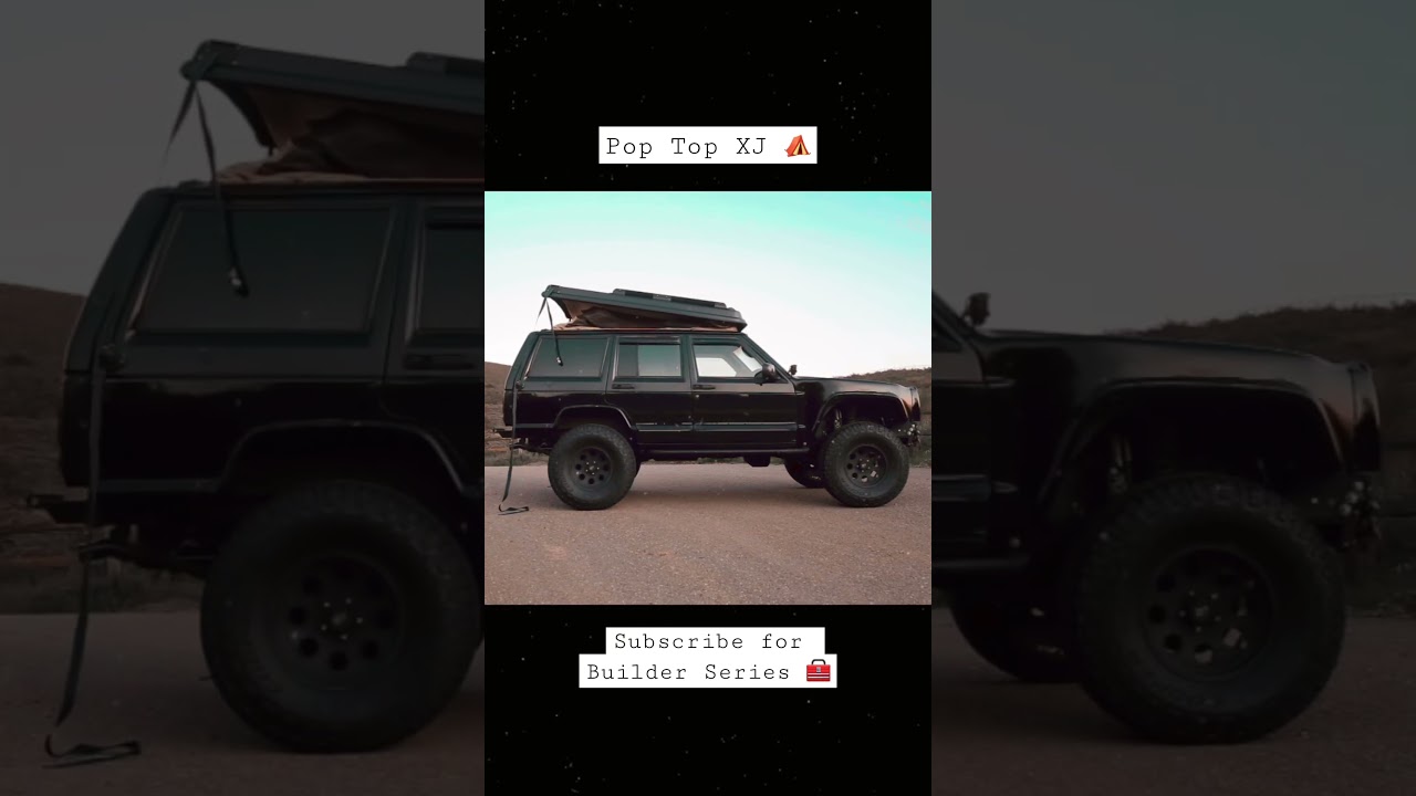 DIY Jeep Camper 🔧 Pop Top XJ