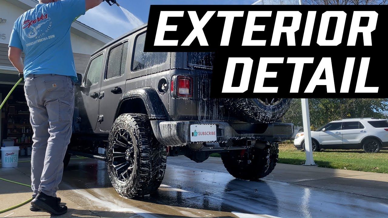 Jeep Wrangler Unlimited Exterior Detail - Auto Detailing 