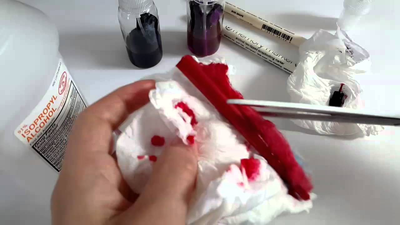 DIY ink spray