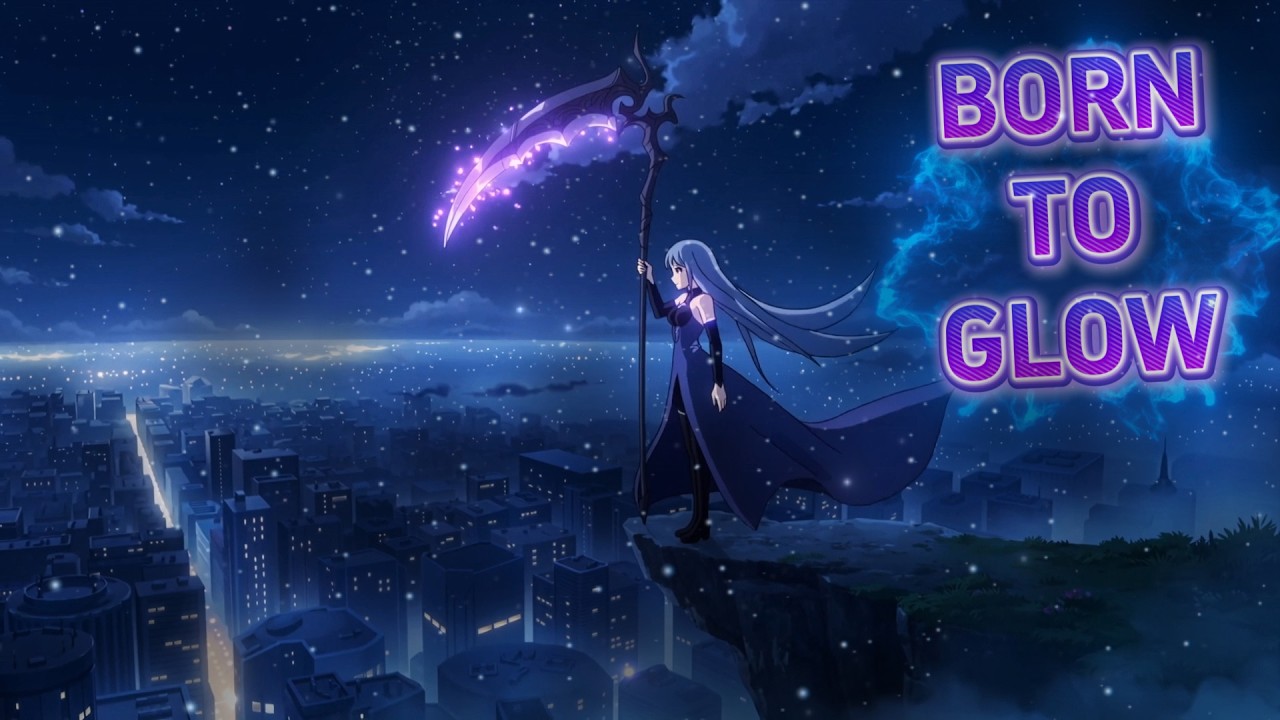 HPHP l Nightcore - Born to Glow ( Lyrics )