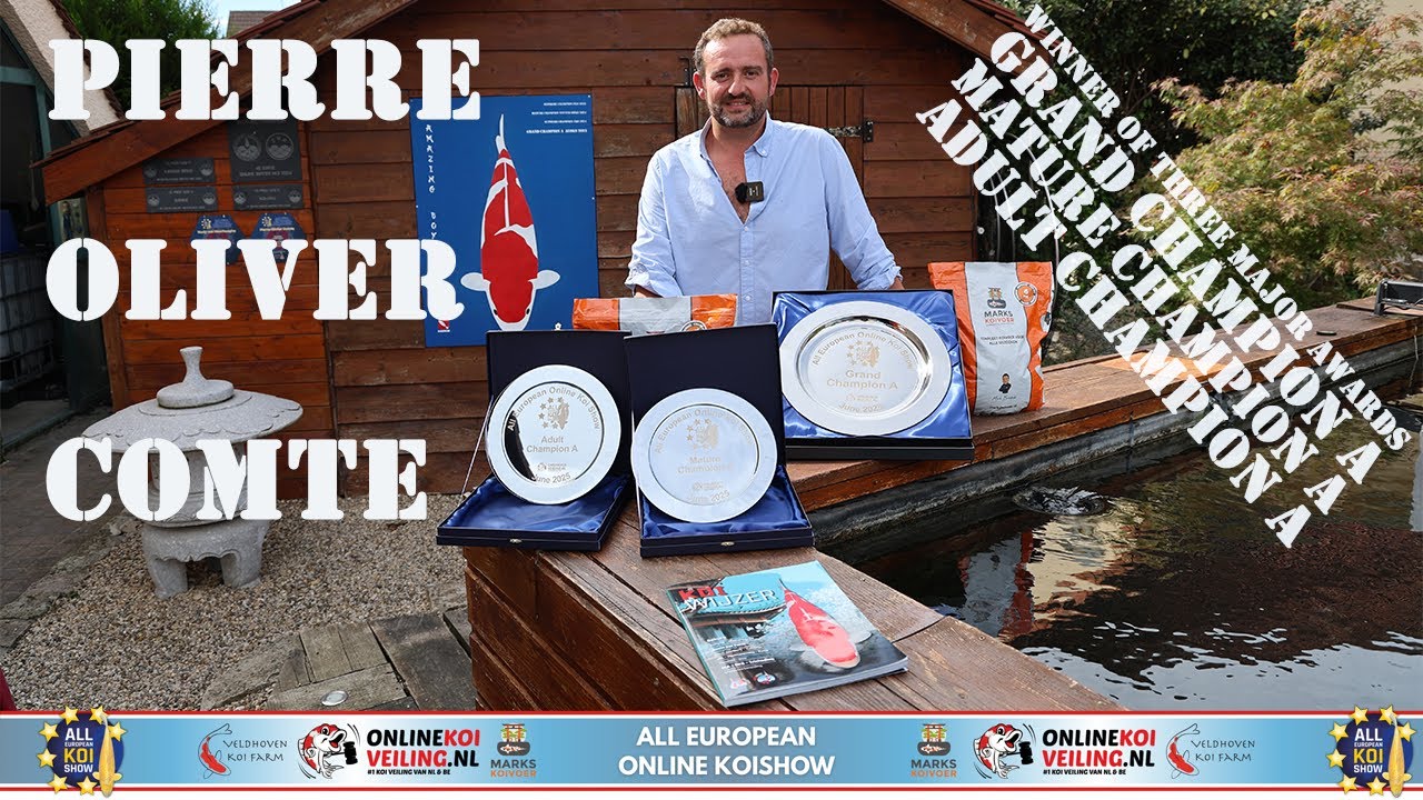 Op bezoek bij Pierre Olivier Compte: Grand Champion A, Mature Champion A en Adult Champion A!