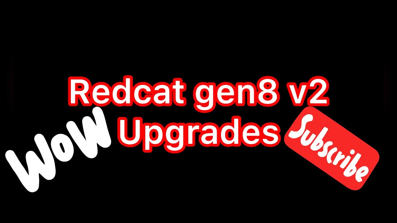 Redcat gen8 v2 upgrades from Amazon