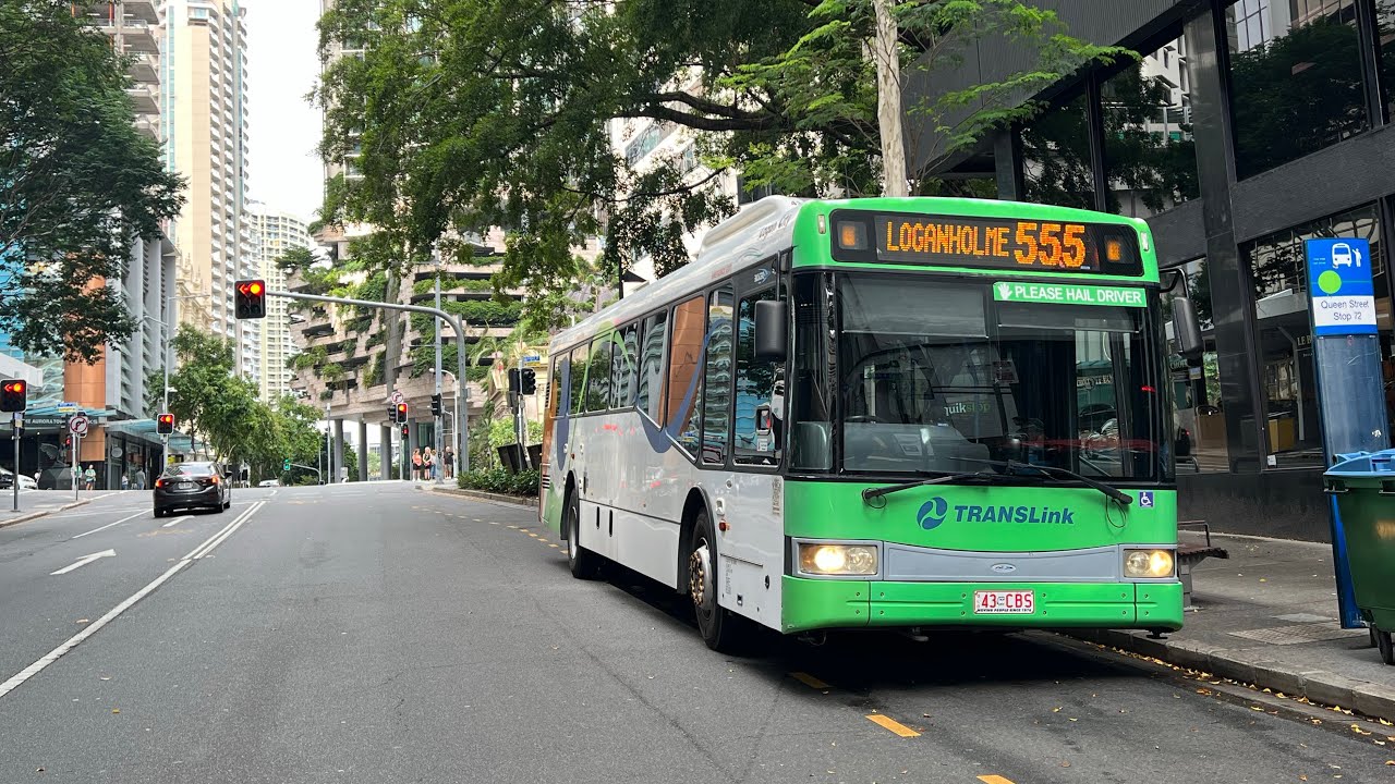 [DH12E/Ecomat] Clarks Logan City Bus Service Volvo B12BLE Bustech VST - 43CBS