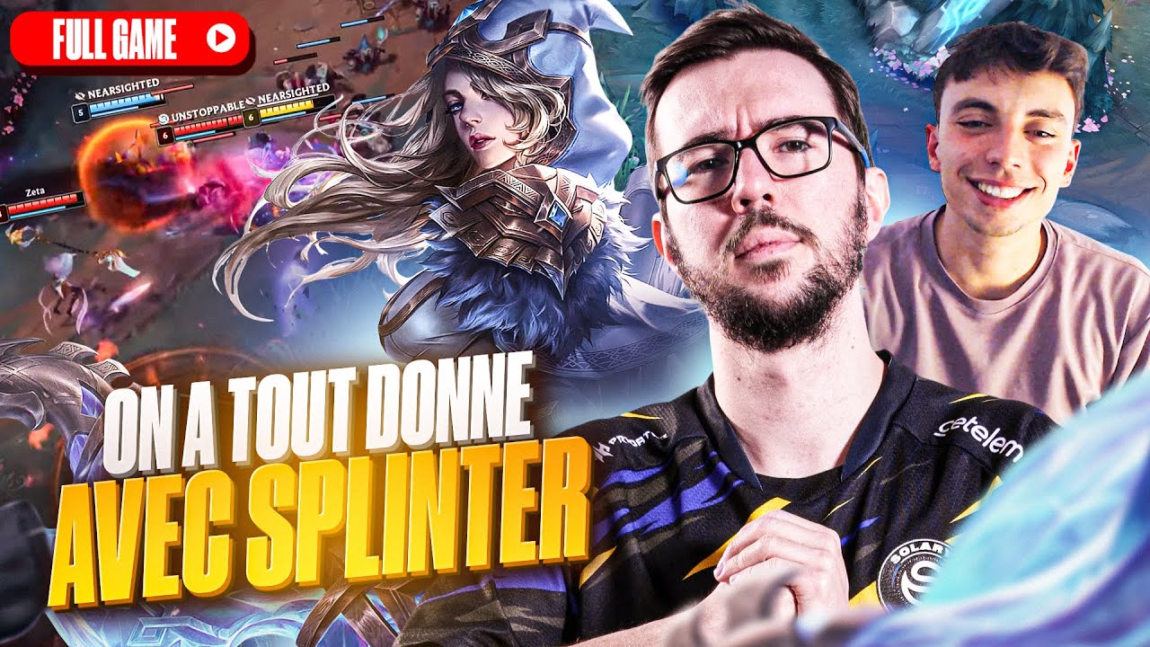 ON A TOUT DONNE AVEC SPLINTER