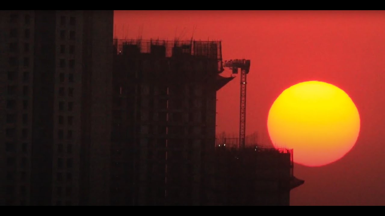 Thane Nigh View | Sunset in Thane | Sunset video Mumbai | Thane Maharashtra | Tamron 150 - 600 mm
