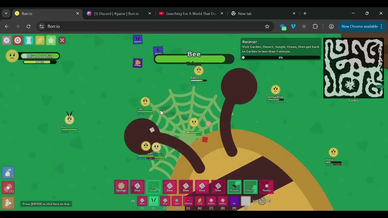 florr.io - Looting Unique Bee