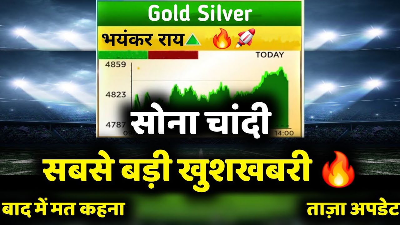 Gold Silver Latest News | सोना चांदी सबसे बड़ी खुशखबरी? Gold Rate Today | Silver Rate Today 
