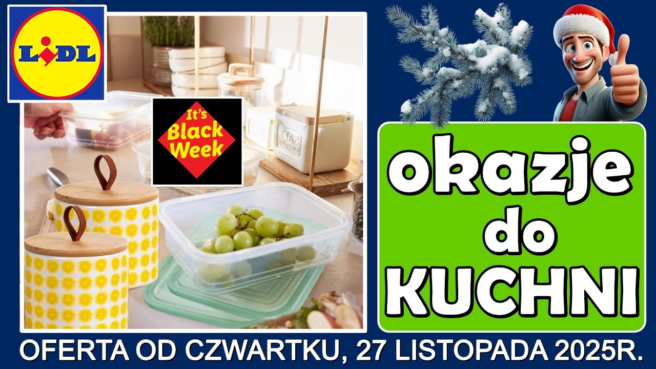 LIDL | Nowa Oferta od Czwartku 27.11.2025 | Okazje do Kuchni
