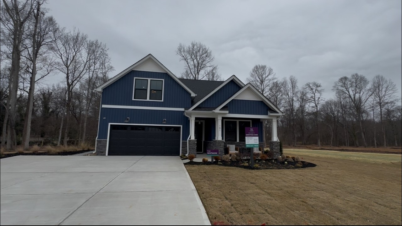 Tour Inside A Stunning 5 Bedroom Home in Greenville SC | Base Price Starts at $399,000