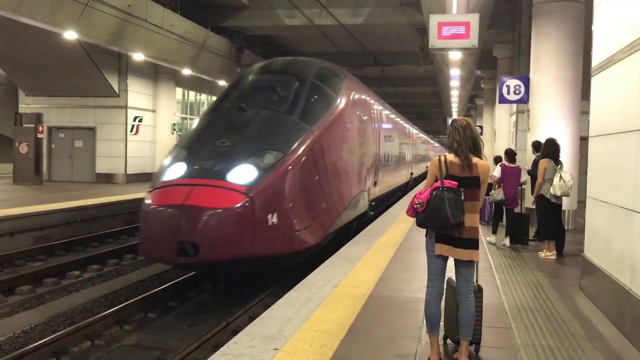 Italo High-speed train travel Bologna Centrale Station