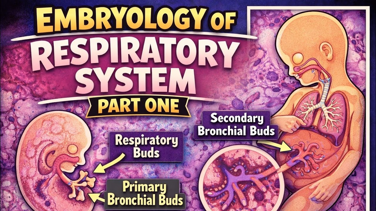 Embryology of respiratory system amazing video in afan oromoo 