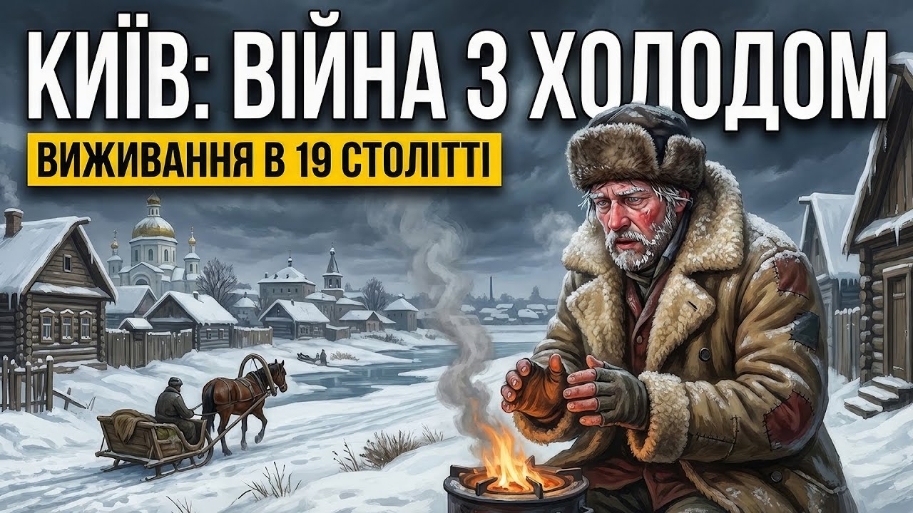 КИЇВ 19 СТОЛІТТЯ: ЯК ВИЖИВАЛА СТОЛИЦЯ БЕЗ СВІТЛА І ТЕПЛА? | ЗИМА