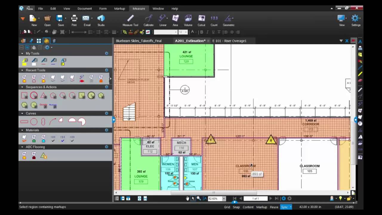 Digitizing Takeoffs & Estimates with Bluebeam® Revu®