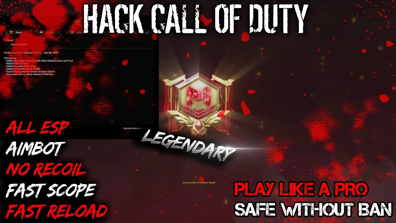 HACK CALL OF DUTY MOBILE GLOBAL 1.0.41 | GAMELOOP EXTERNAL 32BIT