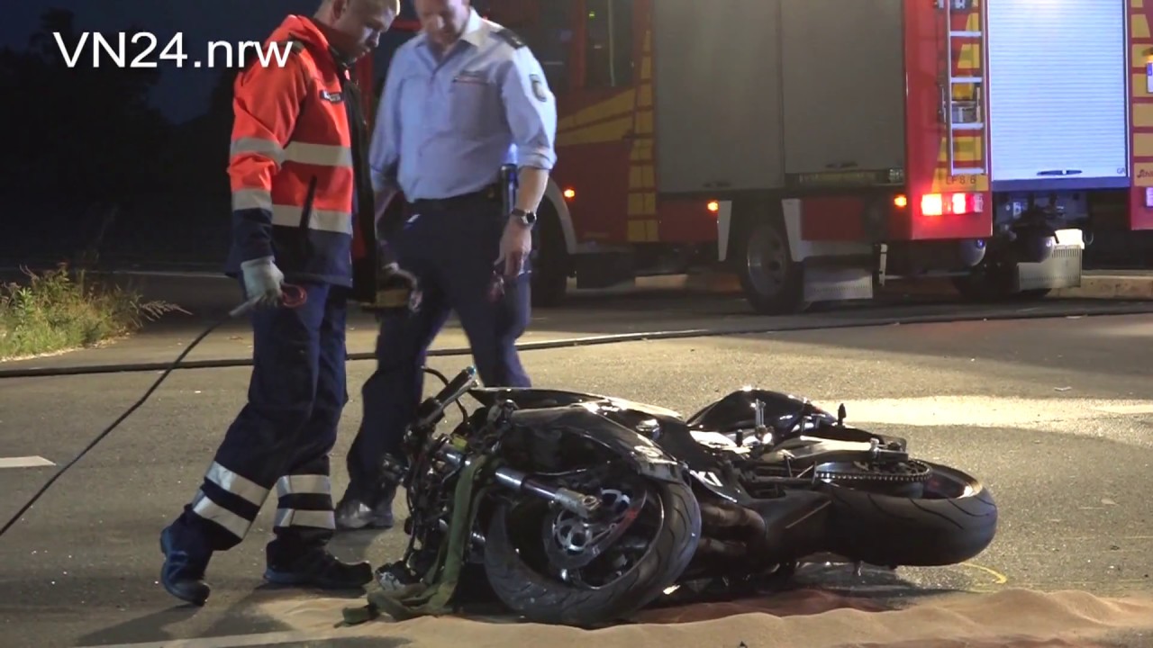 27.08.2018 - VN24 - Tödlicher Motorrad-Unfall in Selm-Bork - Krad rast PKW in Seite