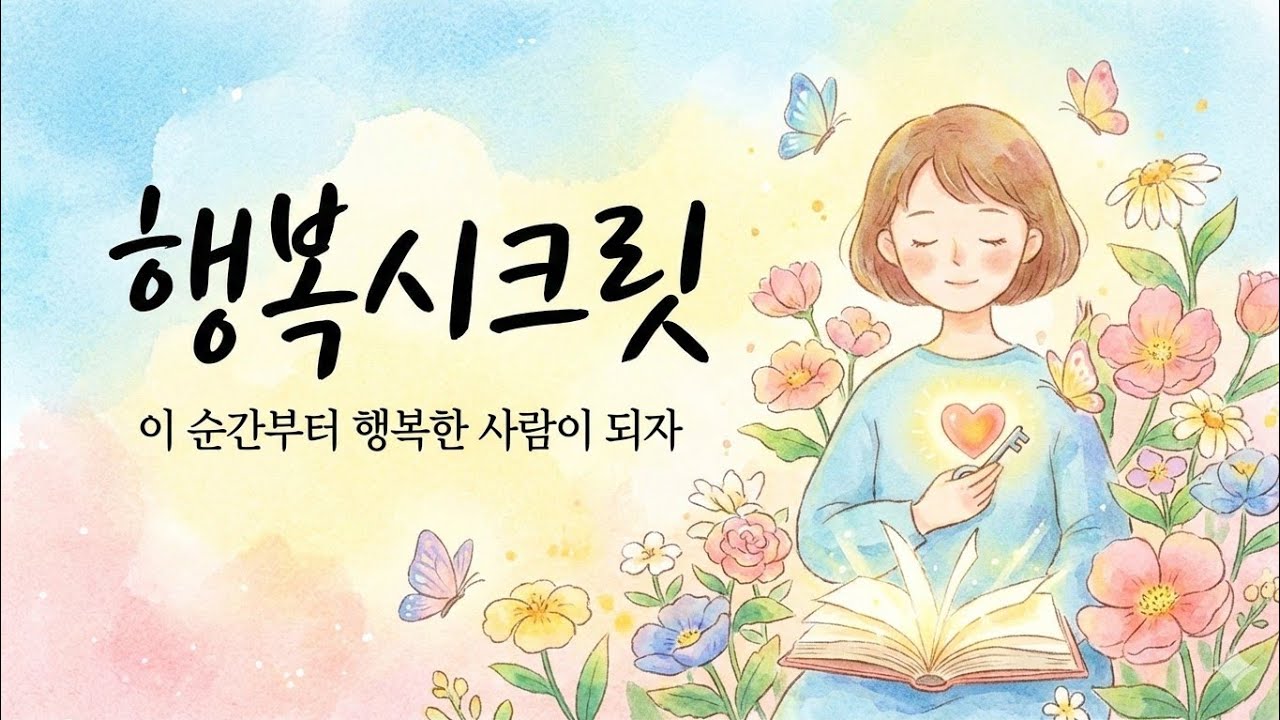 행복시크릿/ 이 순간부터 행복한 사람이 되자