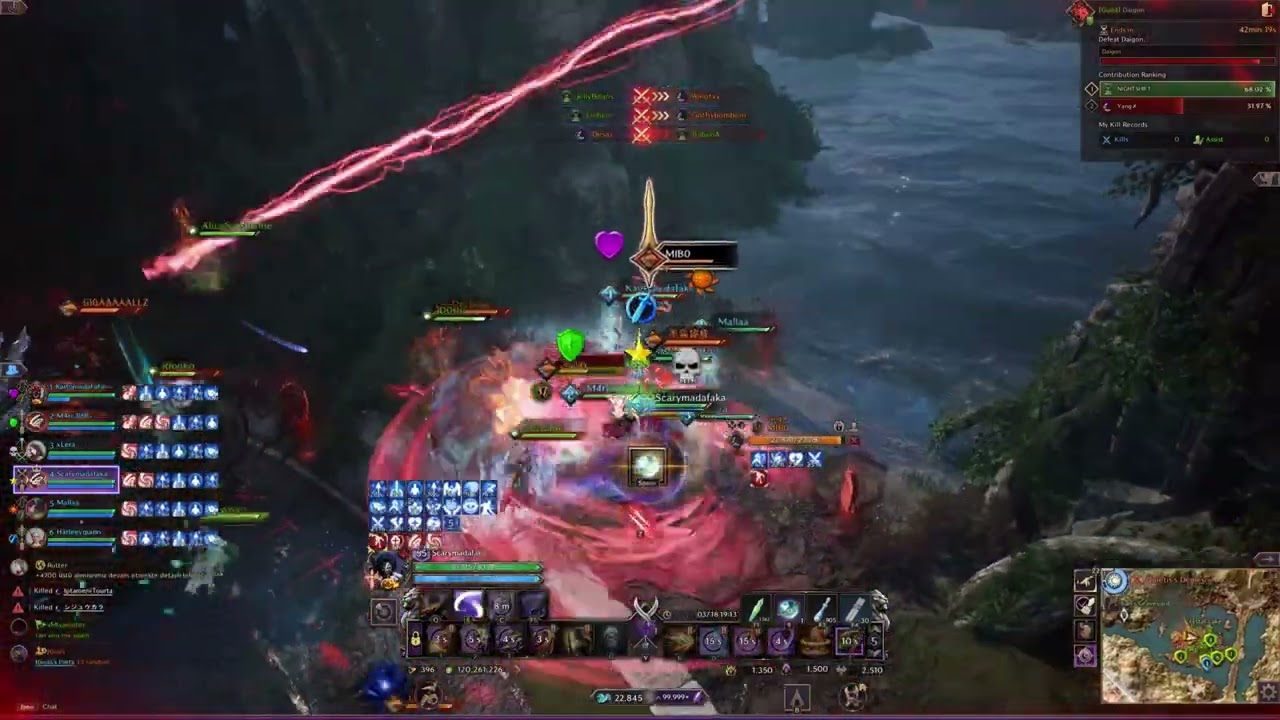 Throne and Liberty PvP | [GS/Dagger] NightShift vs Yang GvG Daigon