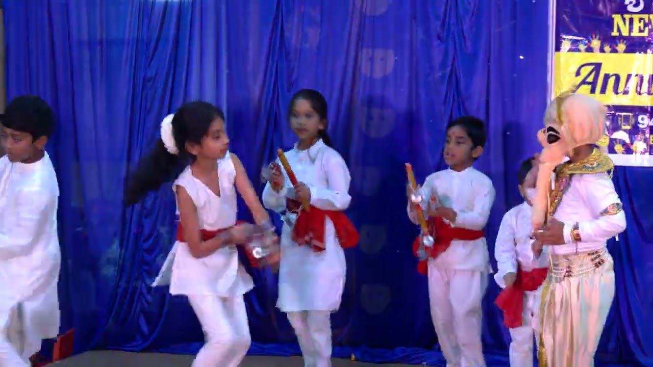Invocation dance at annual day @newlittlekingdom 
