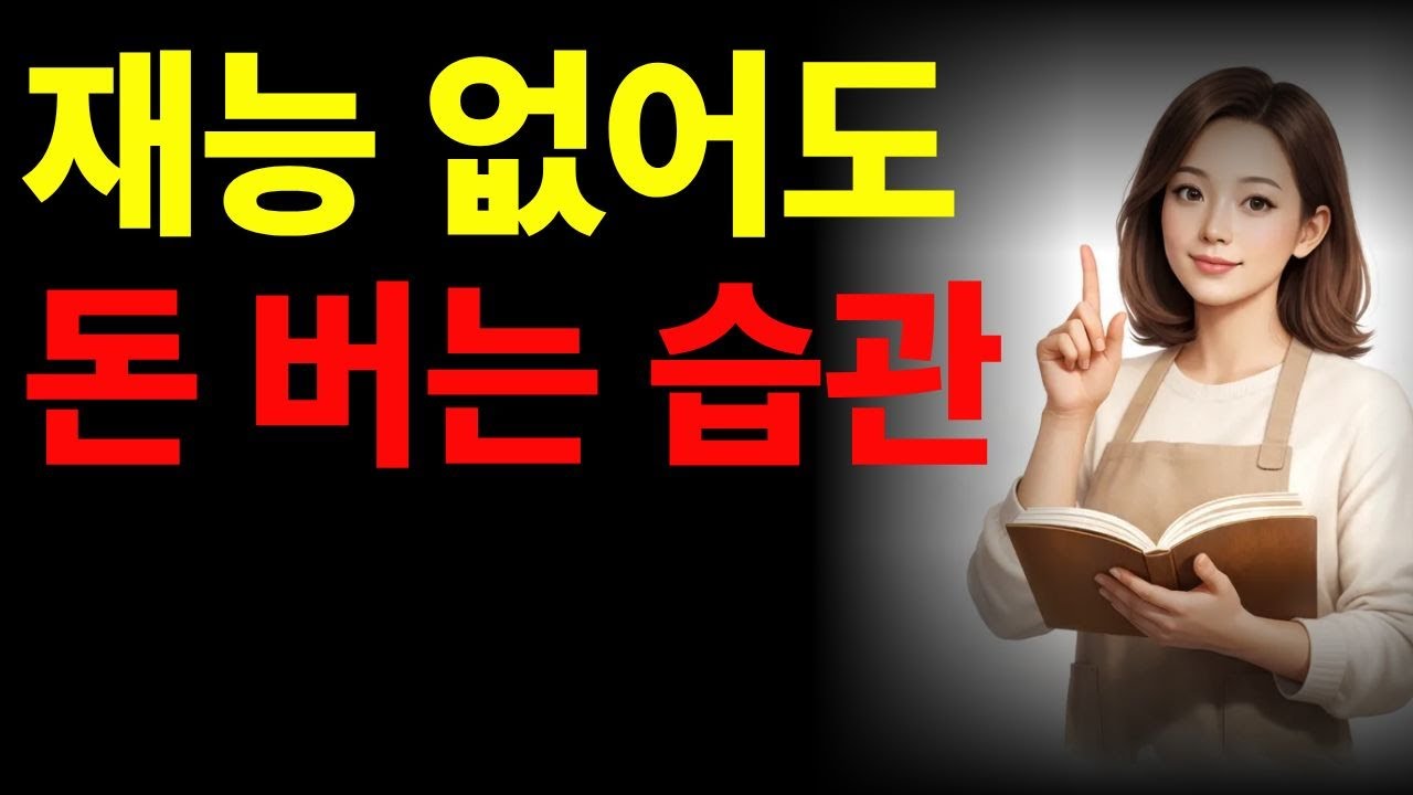 재능 없어도 돈 버는 습관