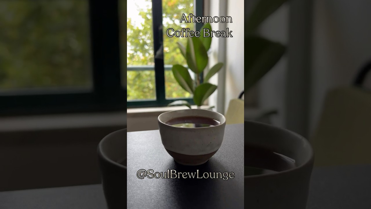 Afternoon Coffee Break  @SoulBrewLounge  ☕️ #coffeeshopambience #backgroundambience #deepfocus #lofi