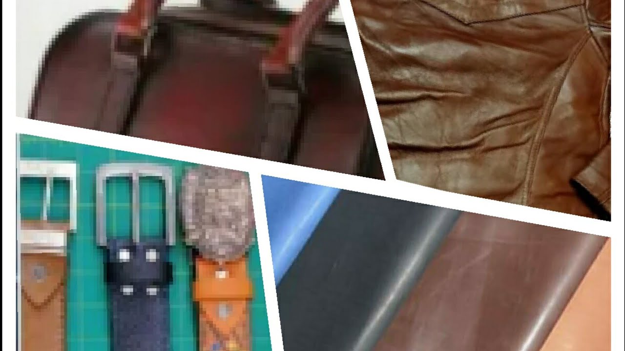 إعادة صباغة الجيلد الطبيعى بأى لون بسهولة . لجواكيت الجيلد والحقائب والأحزمة والأحذية
