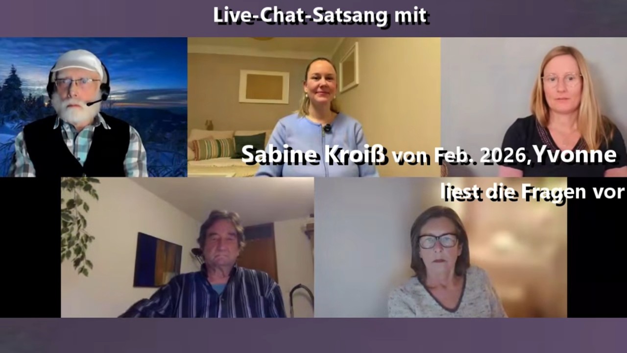 Das Ich und dessen traumatischen Erfahrungen in der Quelle der Liebe - Jetzt-TV-Live-Chat 16.02.2026
