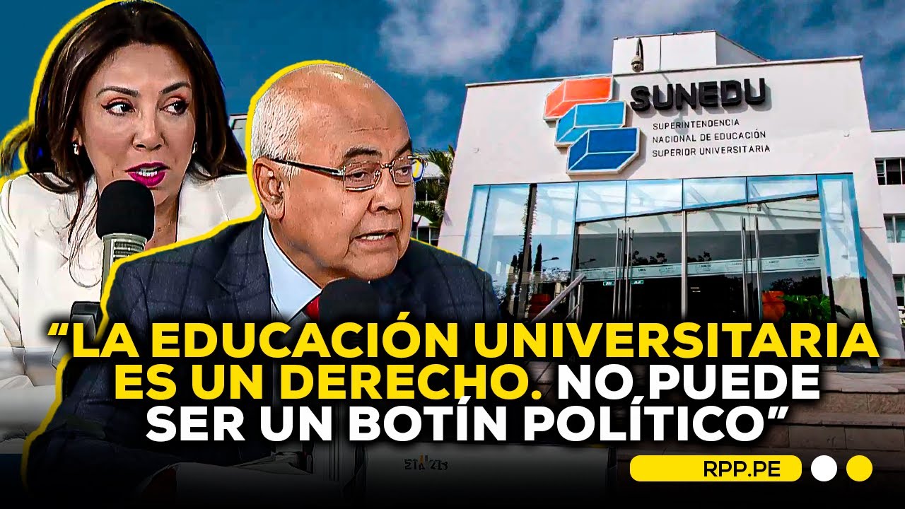 🎓¿Docentes sin maestría ni doctorado enseñando?: Asup se pronuncia por nuevo consejero de SUNEDU