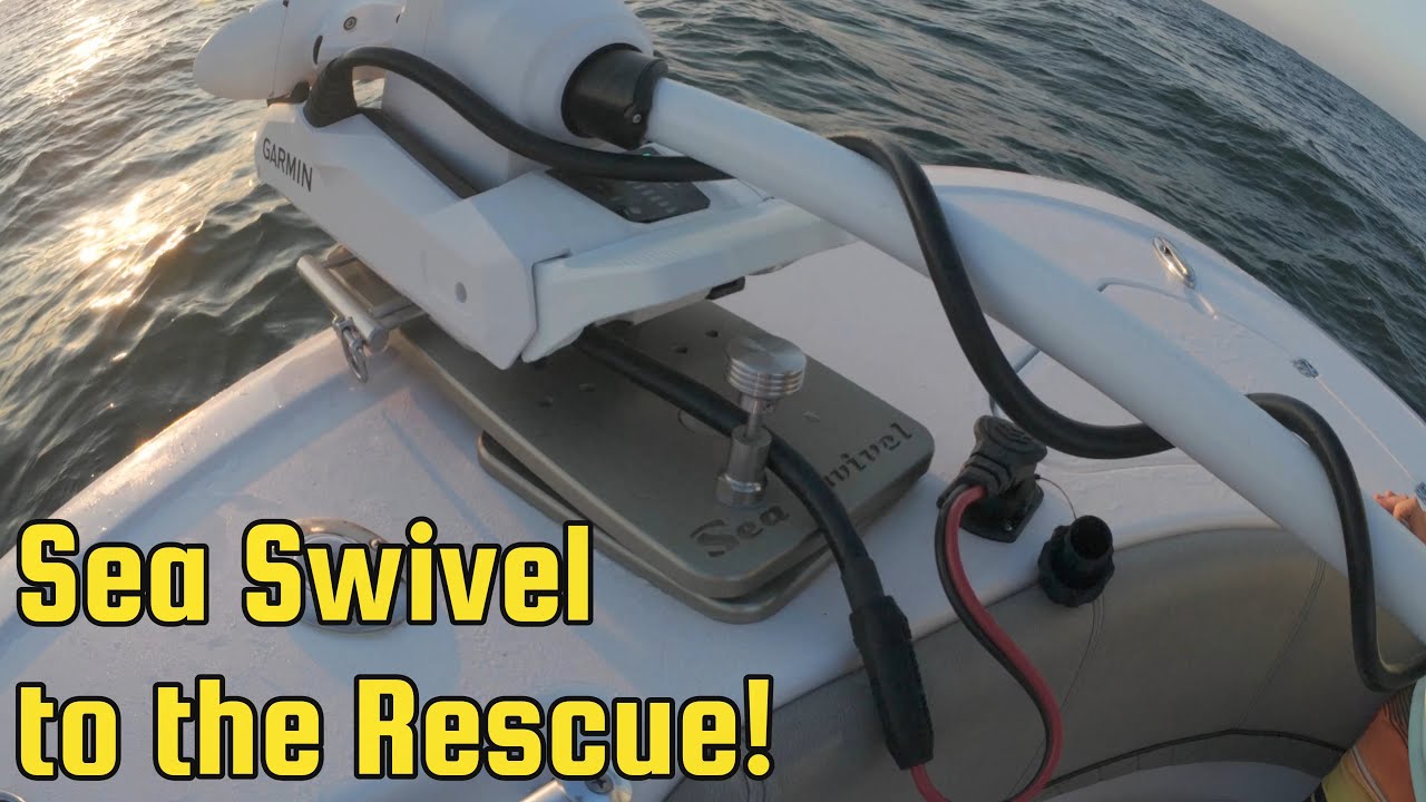 Sea Swivel TO THE RESCUE after my boat steering failed!