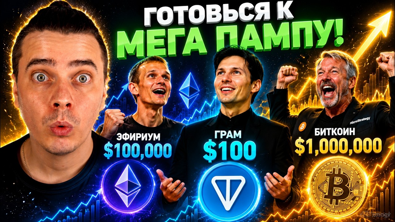 ⚠️ТОНКОИН GRAM ПО $100! КИТЫ ДУРОВА ГОТОВЯТ ПАМП ВСЕЙ ЭКОСИСТЕМЫ ⚠️DOGS, NOTCOIN, ЭФИРИУМ, СОЛАНА!