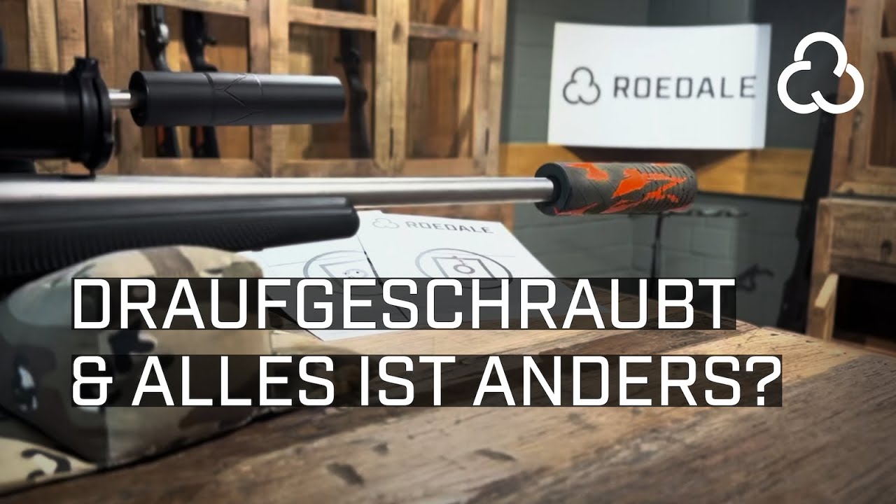 Treffpunktabweichung + Präzisionssteigerung: Mit und ohne Schalldämpfer
