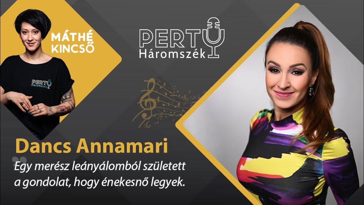 Egy merész leányálomból született a gondolat, hogy énekesnő legyek - Dancs Annamari / PERTU 39. rész