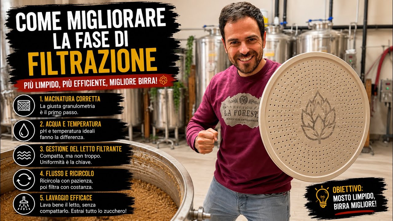 10 Consigli su come MIGLIORARE la Filtrazione! | I Consigli del Birraio!