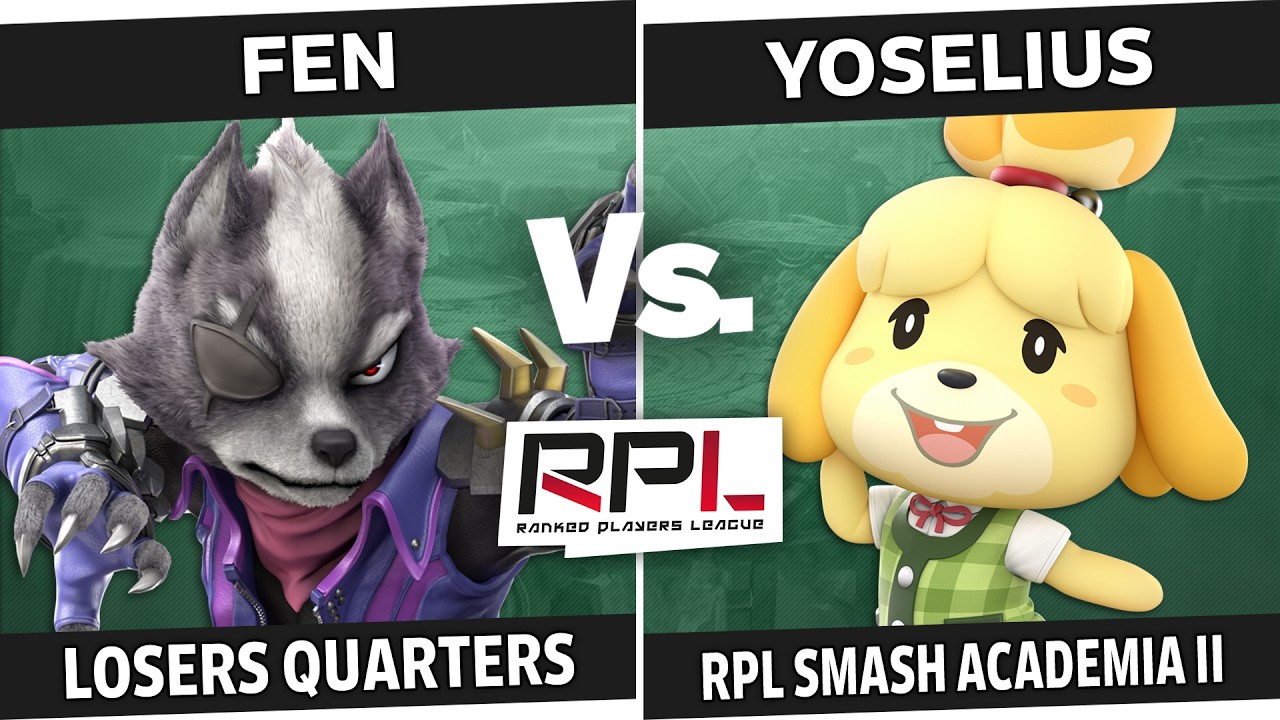 [RSA2] Fen (Wolf) vs. MSHN | YoseLius (Isabelle) - SSBU Singles